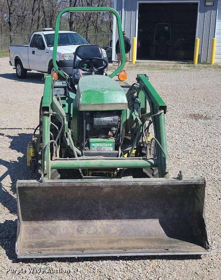 image for item DK4230 1995 John Deere 855 MFWD tractor