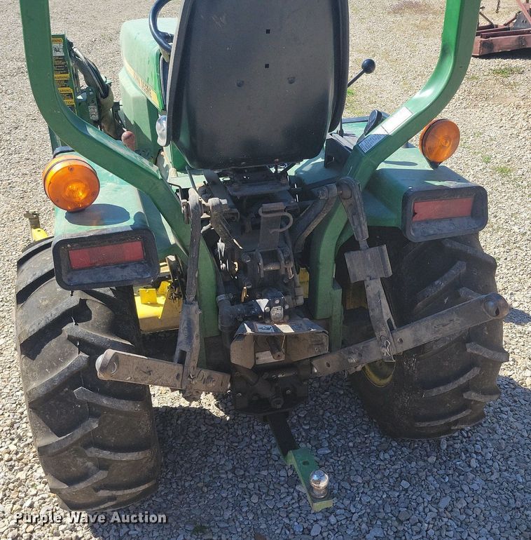 image for item DK4230 1995 John Deere 855 MFWD tractor