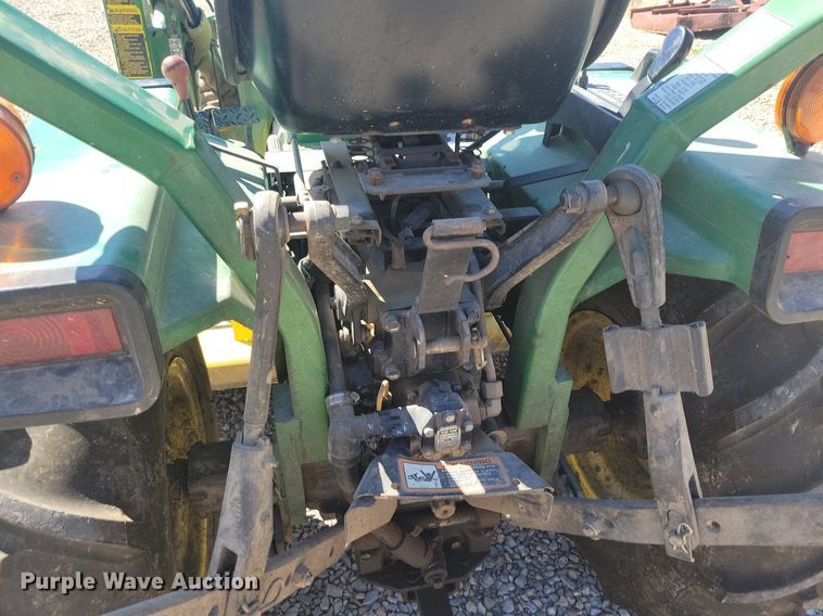 image for item DK4230 1995 John Deere 855 MFWD tractor