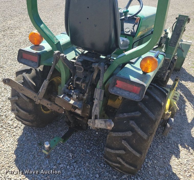 image for item DK4230 1995 John Deere 855 MFWD tractor