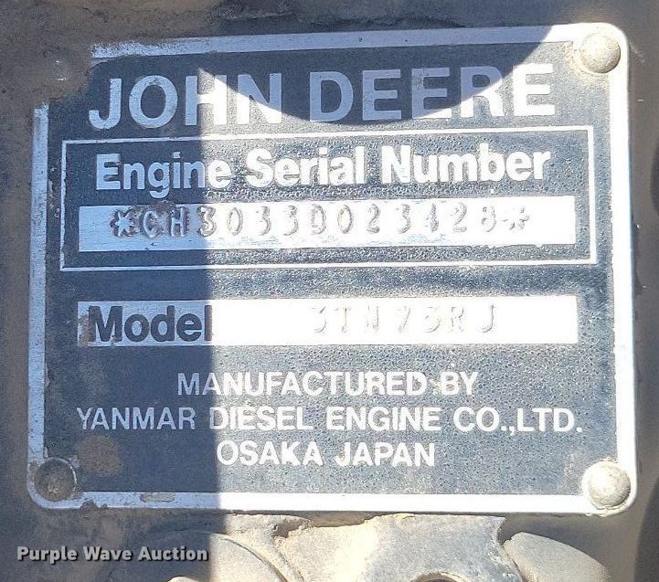 image for item DK4230 1995 John Deere 855 MFWD tractor