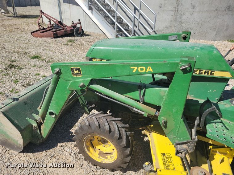 image for item DK4230 1995 John Deere 855 MFWD tractor