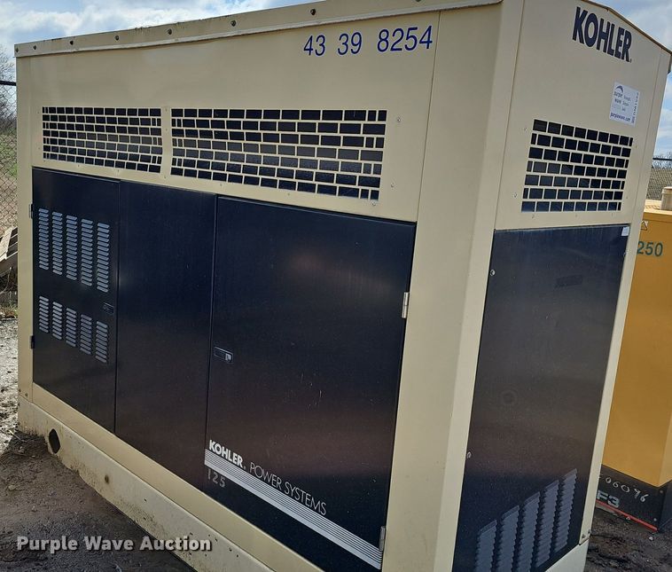 image for item DM1552 2006 Kohler 125 generator