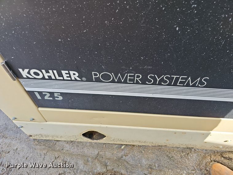 image for item DM1552 2006 Kohler 125 generator