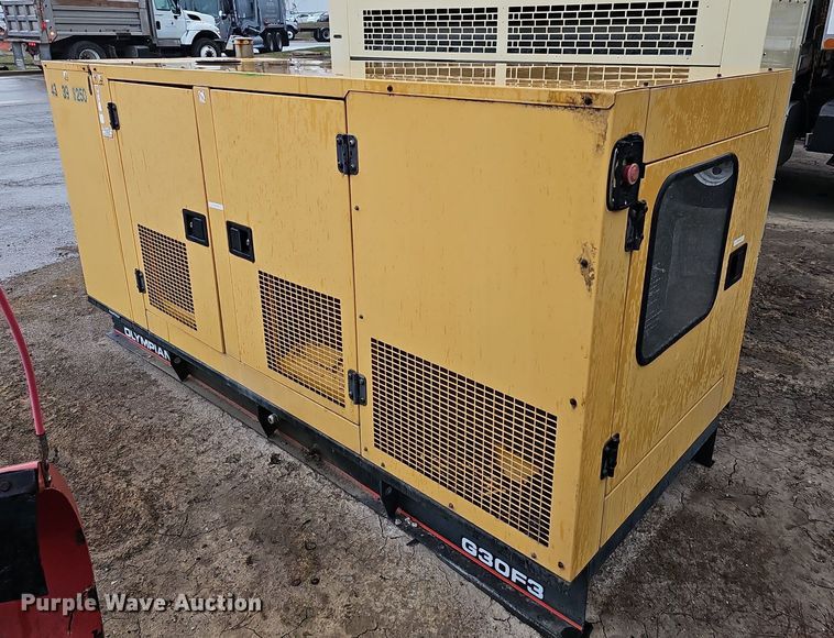 image for item DM1558 2004 Olympian  G30F3 generator