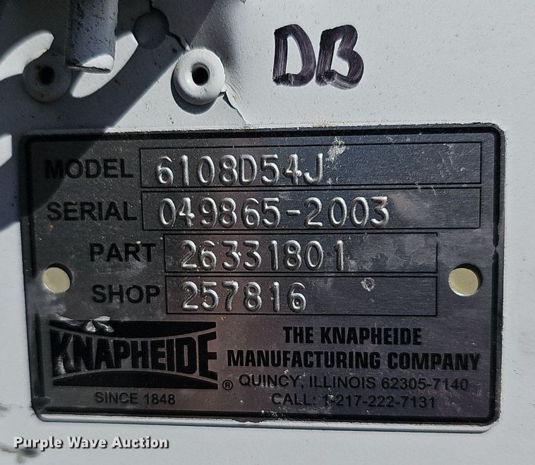 image for item DM1580 2003 Ford F450 Super Duty XL  bucket truck