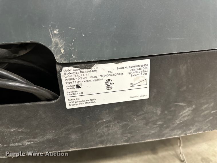 image for item DO3415 Advance  Sweeper 28B floor sweeper 