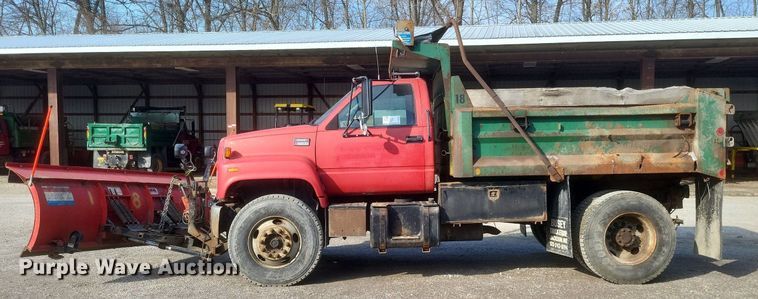 image for item DO4857 1997 GMC C8500 dump truck