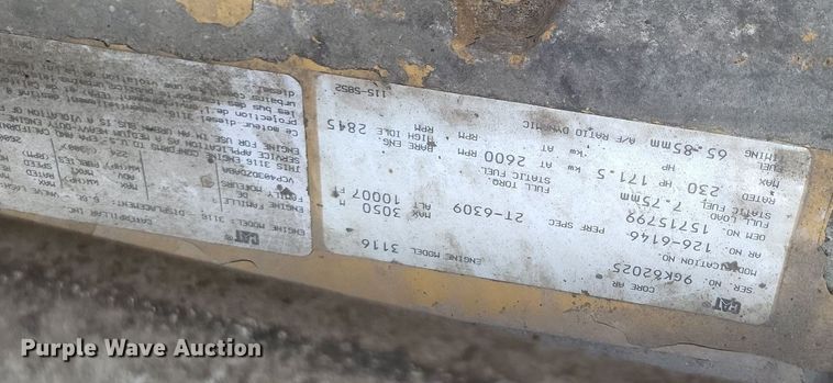 image for item DO4857 1997 GMC C8500 dump truck