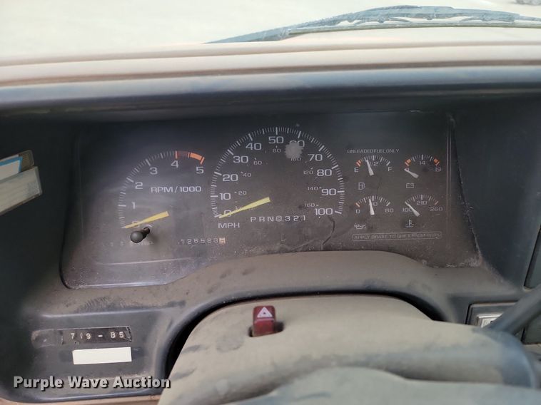 image for item DP3417 1995 Chevrolet  C1500 pickup truck