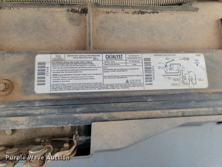 image for item DP3417 1995 Chevrolet  C1500 pickup truck