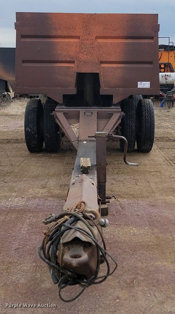 image for item DP3419 1980 East end dump pup trailer