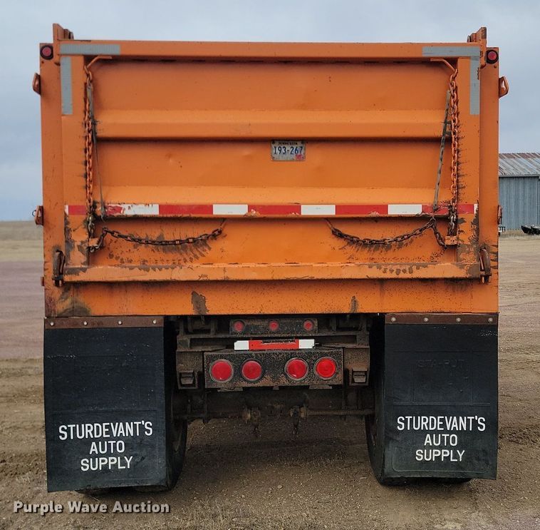 image for item DP3419 1980 East end dump pup trailer