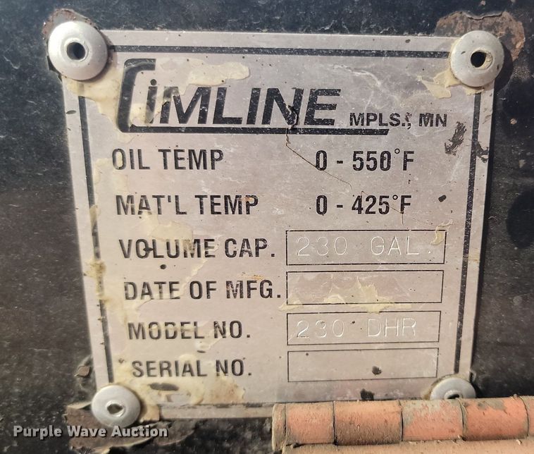 image for item DP3423 Cimline 230 DHR pothole patcher