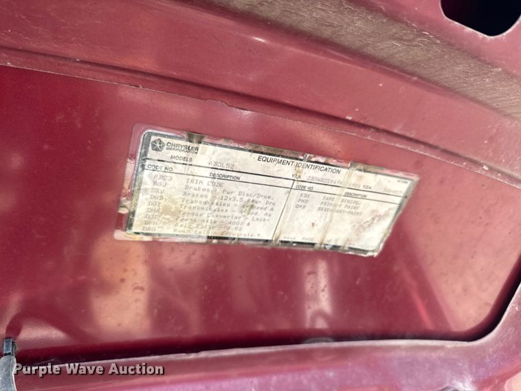 image for item DQ6753 2000 Dodge Ram 2500 van