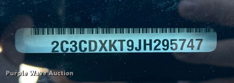image for item DS0841 2018 Dodge Charger Police