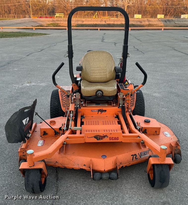 image for item EH6617 Scag Turf Tiger STT72V-26DFI ZTR lawn mower