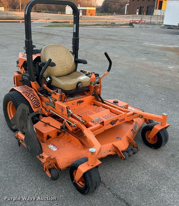 image for item EH6617 Scag Turf Tiger STT72V-26DFI ZTR lawn mower