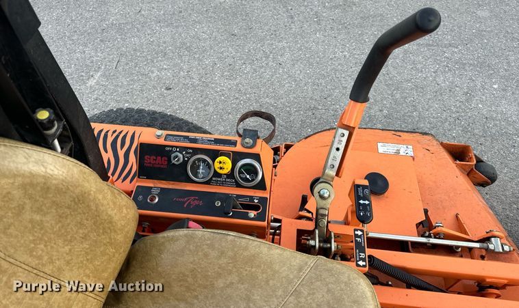 image for item EH6617 Scag Turf Tiger STT72V-26DFI ZTR lawn mower