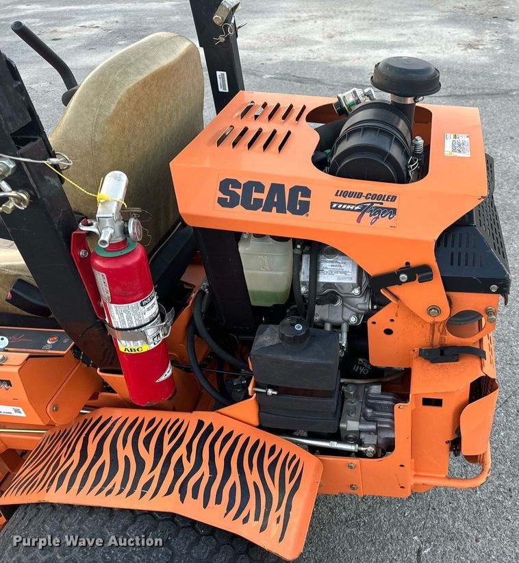 image for item EH6617 Scag Turf Tiger STT72V-26DFI ZTR lawn mower