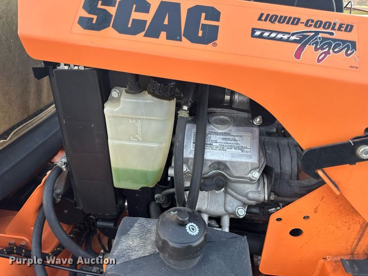 image for item EH6617 Scag Turf Tiger STT72V-26DFI ZTR lawn mower