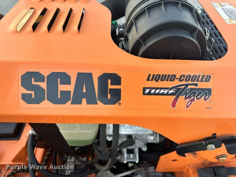 image for item EH6617 Scag Turf Tiger STT72V-26DFI ZTR lawn mower