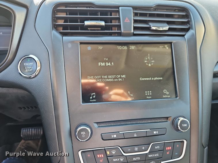 image for item EI3547 2018 Ford Fusion SE 