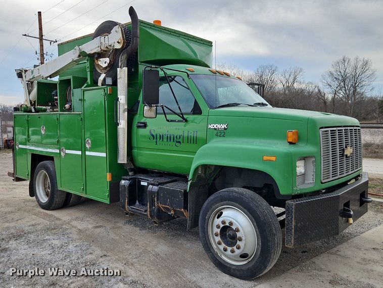 image for item EI3555 1994 Chevrolet  Kodiak utility / service truck