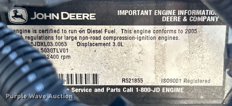 image for item EK4214 John Deere  5225 tractor