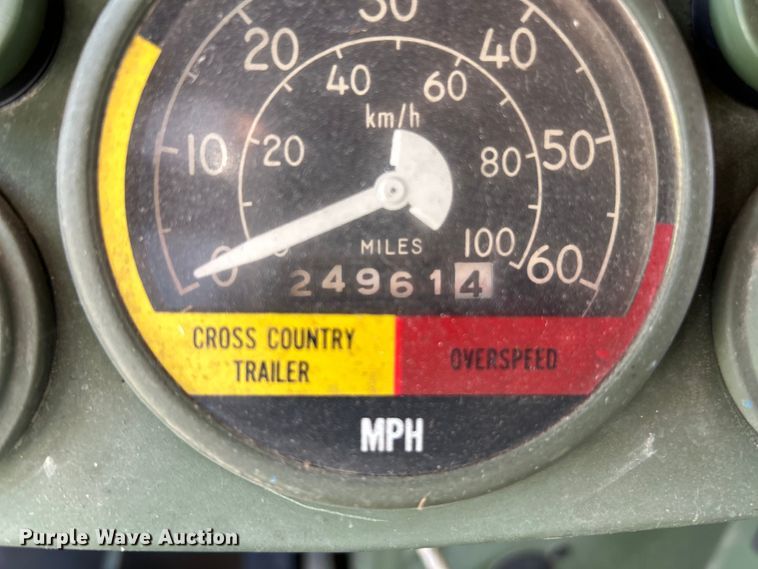 image for item EK4291 1989 AM General Humvee SUV