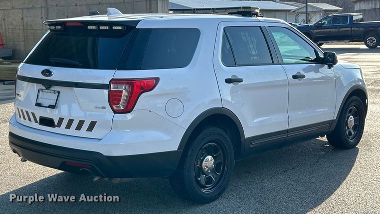 image for item EK4292 2017 Ford  Explorer Police Interceptor  SUV