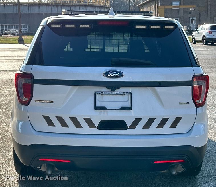 image for item EK4292 2017 Ford  Explorer Police Interceptor  SUV