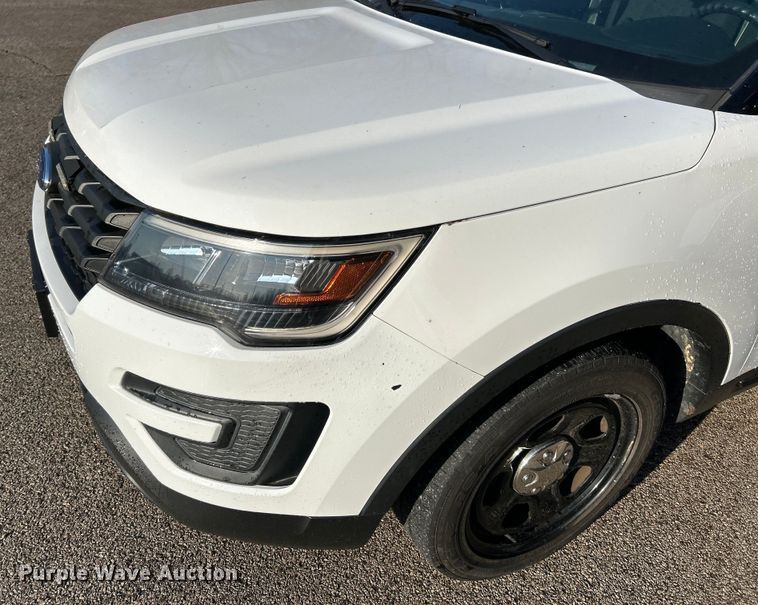 image for item EK4292 2017 Ford  Explorer Police Interceptor  SUV