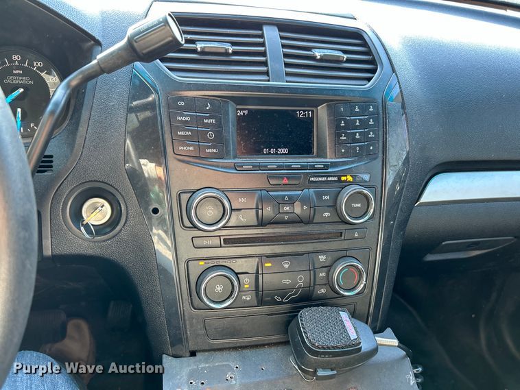 image for item EK4292 2017 Ford  Explorer Police Interceptor  SUV