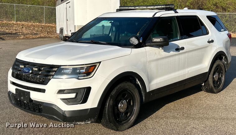 image for item EK4293 2017 Ford Explorer Police Interceptor  SUV