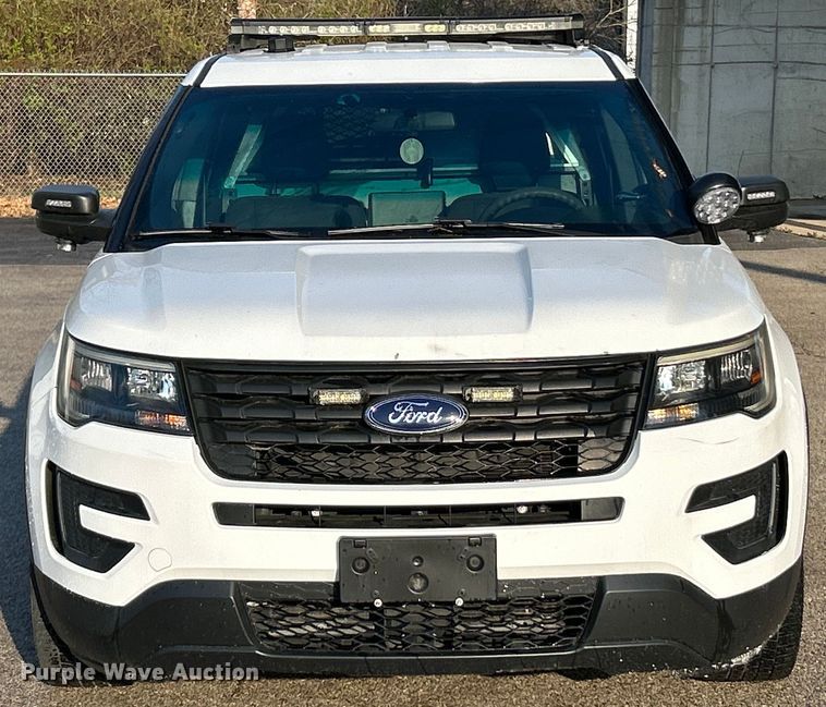 image for item EK4293 2017 Ford Explorer Police Interceptor  SUV