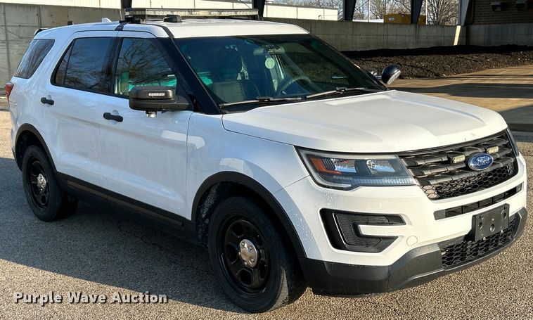 image for item EK4293 2017 Ford Explorer Police Interceptor  SUV