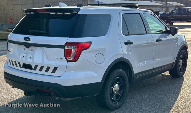 image for item EK4293 2017 Ford Explorer Police Interceptor  SUV