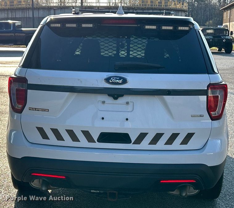 image for item EK4293 2017 Ford Explorer Police Interceptor  SUV