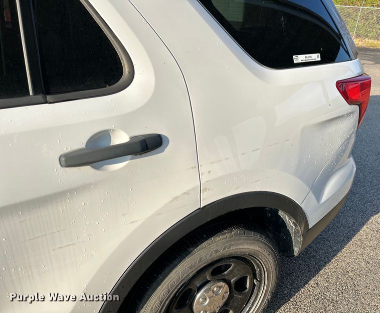 image for item EK4293 2017 Ford Explorer Police Interceptor  SUV