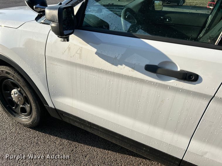 image for item EK4293 2017 Ford Explorer Police Interceptor  SUV