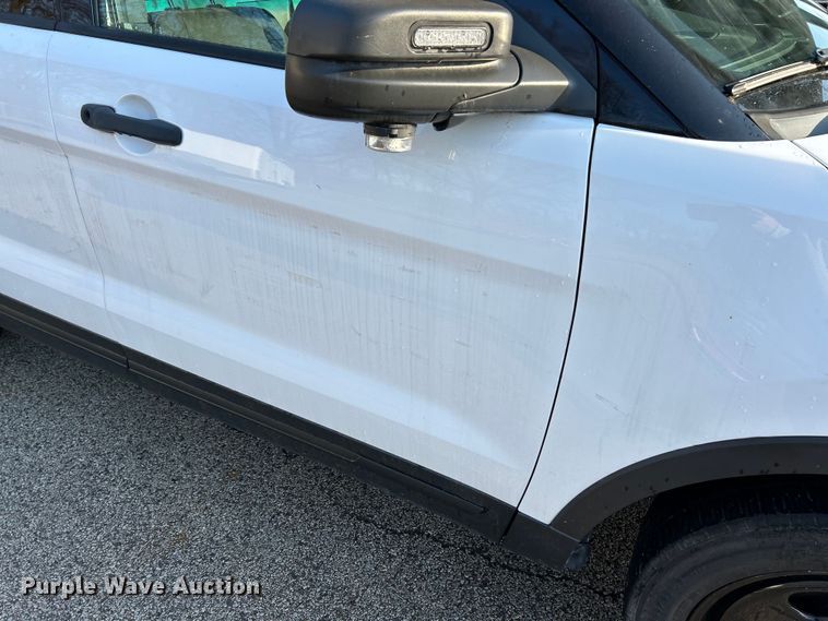 image for item EK4293 2017 Ford Explorer Police Interceptor  SUV