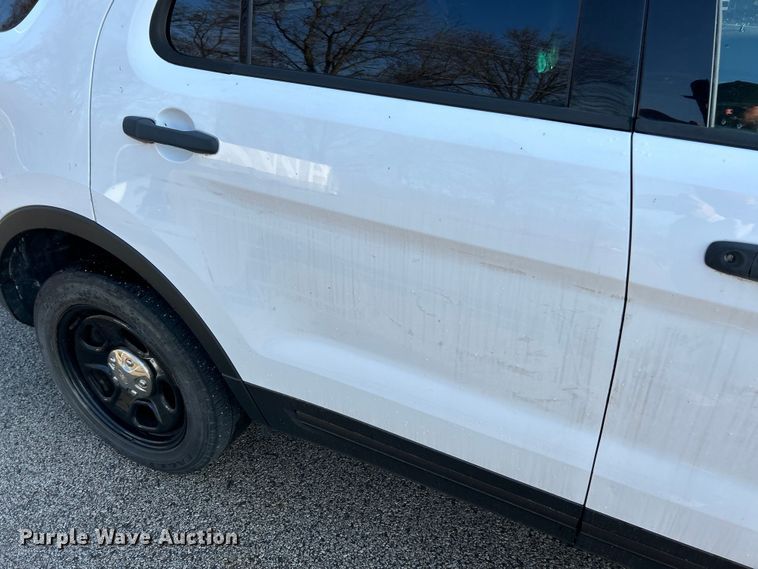 image for item EK4293 2017 Ford Explorer Police Interceptor  SUV