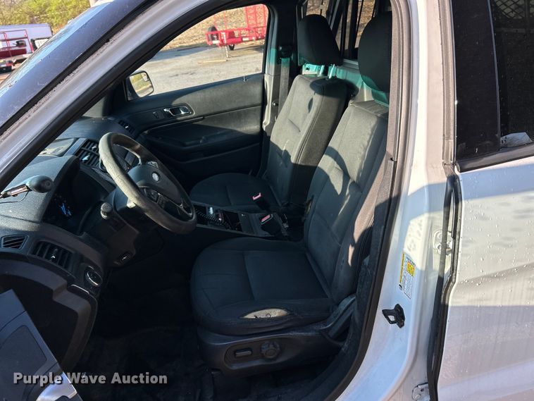 image for item EK4293 2017 Ford Explorer Police Interceptor  SUV