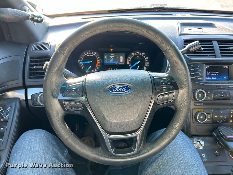 image for item EK4293 2017 Ford Explorer Police Interceptor  SUV