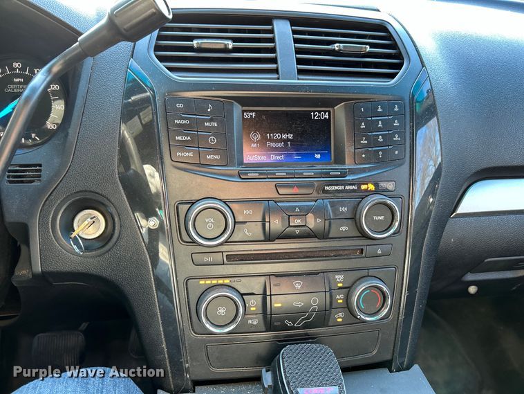 image for item EK4293 2017 Ford Explorer Police Interceptor  SUV