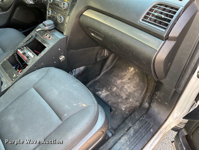 image for item EK4293 2017 Ford Explorer Police Interceptor  SUV