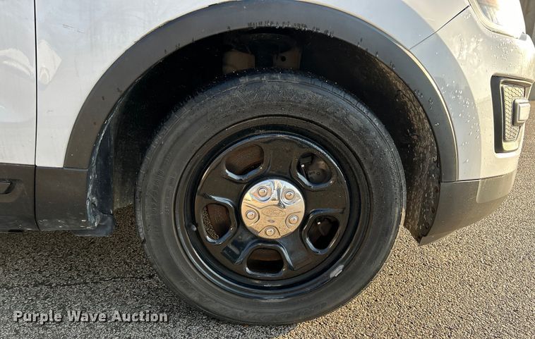 image for item EK4293 2017 Ford Explorer Police Interceptor  SUV