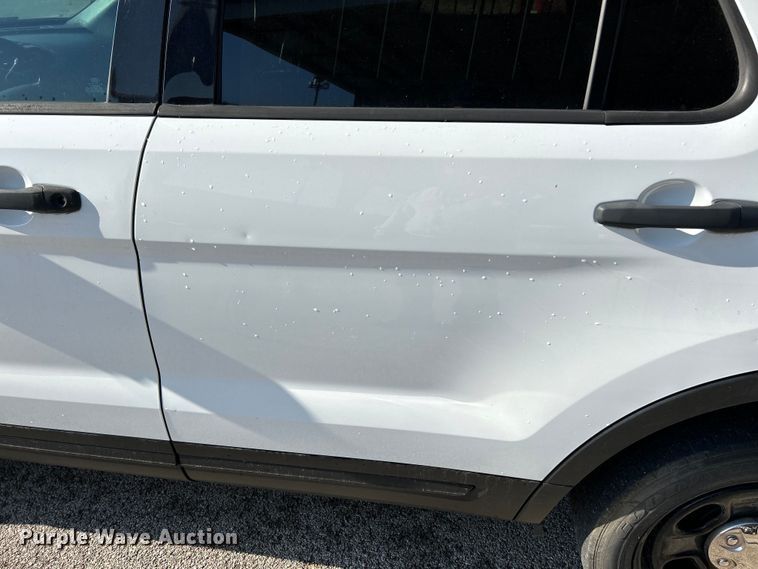 image for item EK4294 2016 Ford Explorer Police Interceptor  SUV