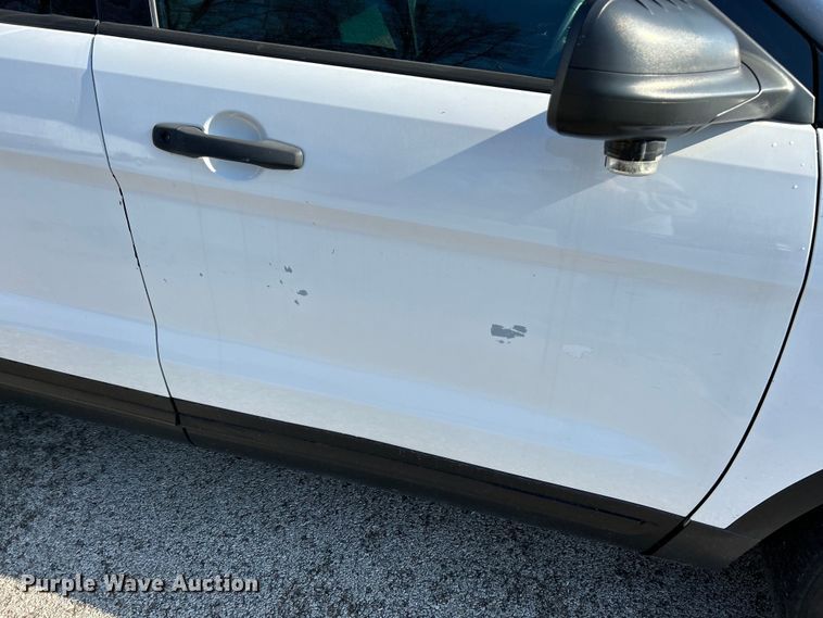 image for item EK4294 2016 Ford Explorer Police Interceptor  SUV